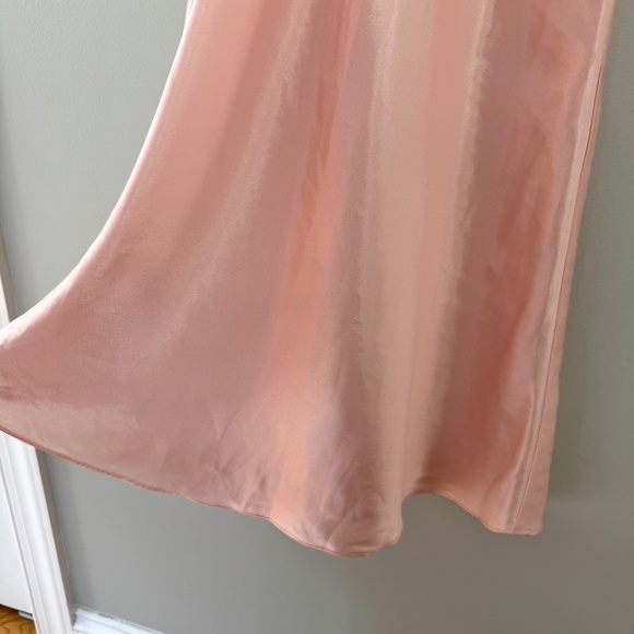 Victoria's Secret Baby Pink Satin Slip Dress - Picture 6 of 9
